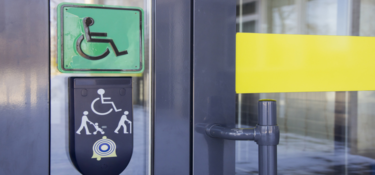 automatic handicap door opener in Montecito